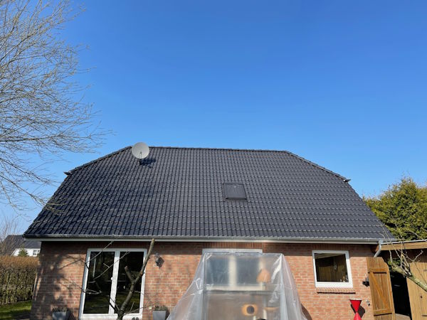 Dachbeschichtung in Lübeck nach Beschichtung